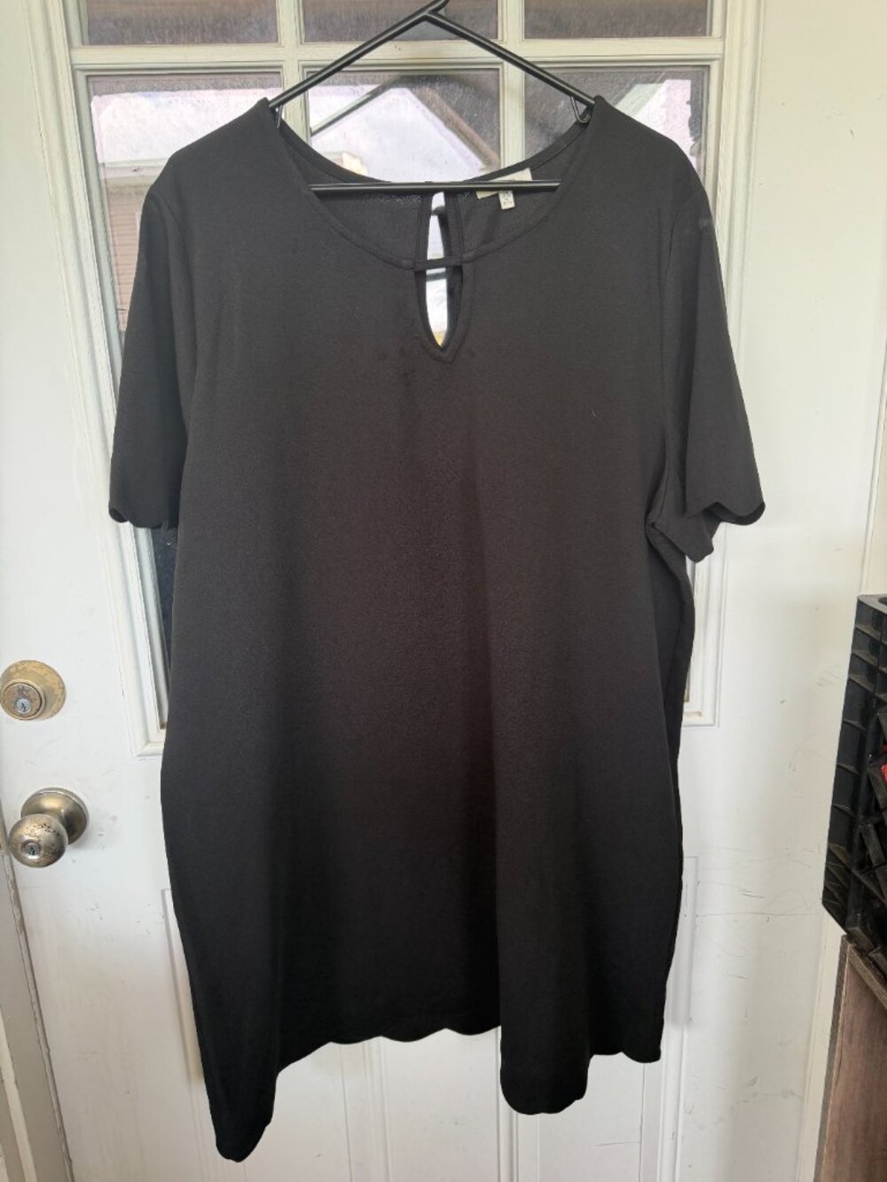 Solid Black Dress